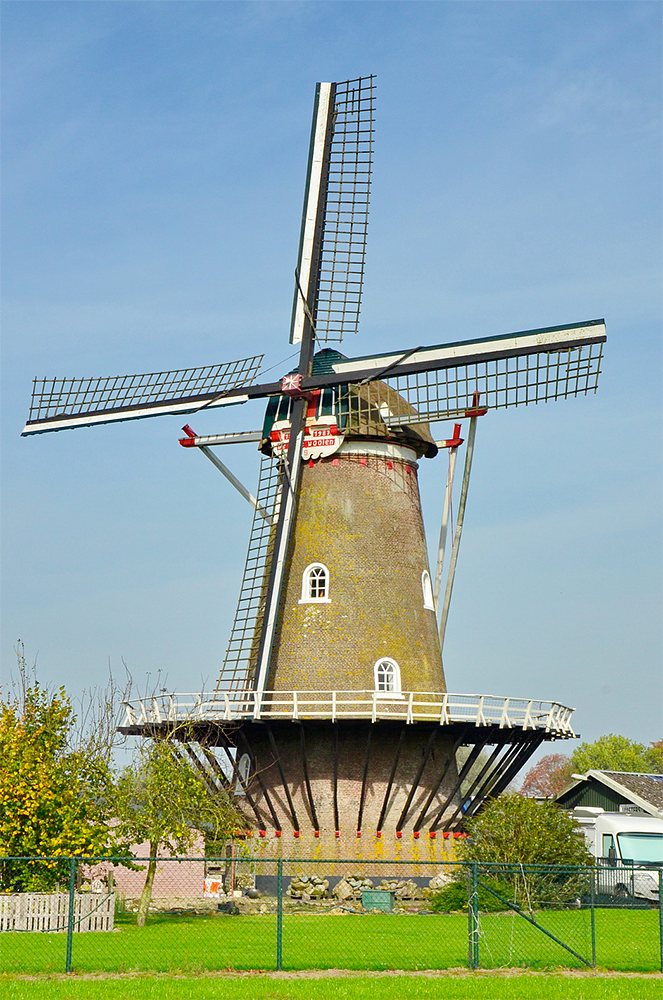 Molen 01215 De Drie Waaien (Afferden), Bernd Käding (19-10-2017) | Database Nederlandse molens