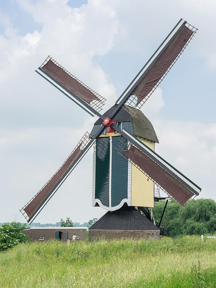 Molen 01218 (Naamloos) (Batenburg), Marcel van Nies (3-6-2018) | Database Nederlandse molens