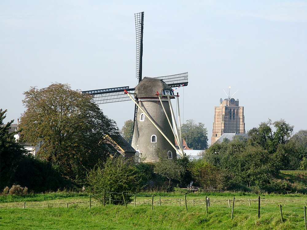 4, Molen 00250 De Vrijheid (Beesd),  J.F.M. Vermeer (3-10-2011) | Database Nederlandse molens