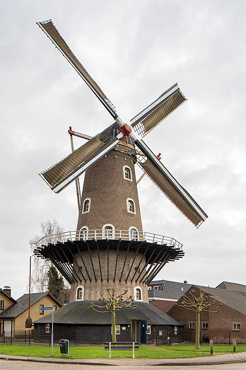 Molen 02775 De Wielewaal (Beneden-Leeuwen), Marcel van Nies (11-12-2016) | Database Nederlandse molens