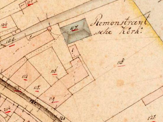 1, Molen 18116 Grutterij in Zwammerdam (Zwammerdam), detail Kadastrale kaart 1811-1832: minuutplan Zwammerdam, Zuid-Holland, sectie A, blad 01, nr 113 | Database Nederlandse molens