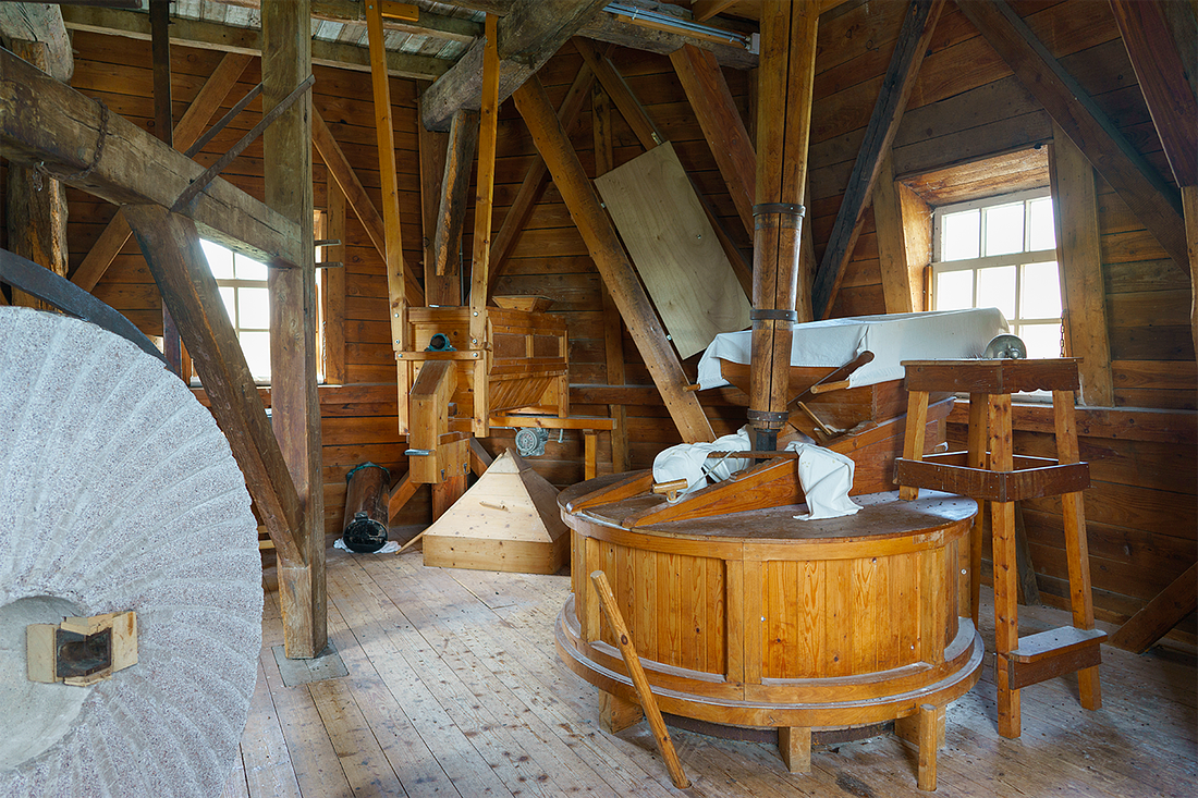 13, Molen 03123 Benninkmolen (Doetinchem), Marcel van Nies (17-4-2018). Het koppel dat gebruikt wordt. | Database Nederlandse molens