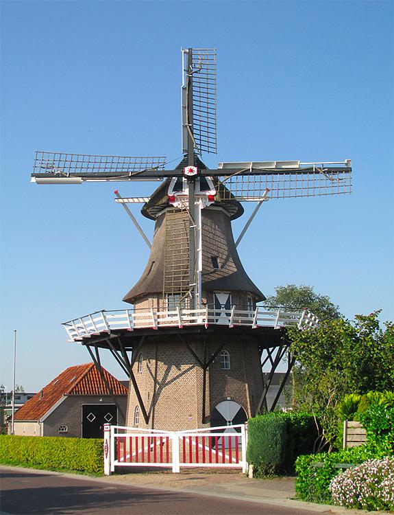 4, Molen 02760 Windlust (Noordwolde), Piet Glasbergen (13-9-2016) | Database Nederlandse molens