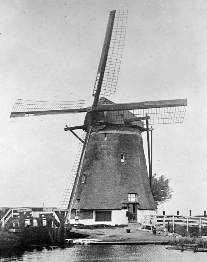 1, Molen 00939 Palensteinse polder, bovenmolen / Elleboogsche molen (Zoetermeer), Foto collectie DHM | Database Nederlandse molens