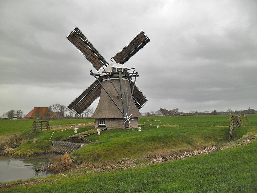 4, Molen 12345 Rispens (Oosterend / Easterein), Wim van Rheen (24-11-2013). | Database Nederlandse molens