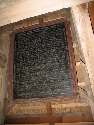 8, Molen 12345 Rispens (Oosterend / Easterein), Ruurd Jakob Nauta (2006).Het befaamde gedicht.&nbsp; | Database Nederlandse molens