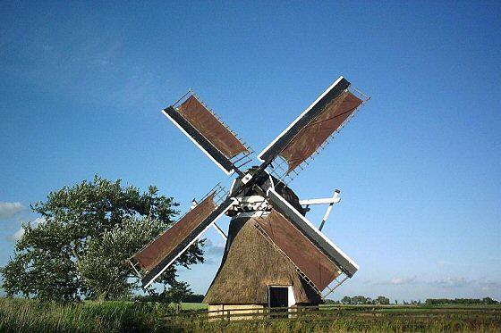 3, Molen 03035 De Balkendsterpoldermolen / Balkendsterpoldermûne (Oude Leije / Alde Leie), Henk Kuipers (28-6-2004). | Database Nederlandse molens