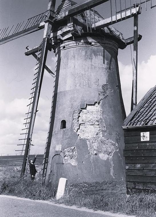 4, Molen 01910 Molen van Schelling (Heenvliet), opname ca 1968 | Database Nederlandse molens