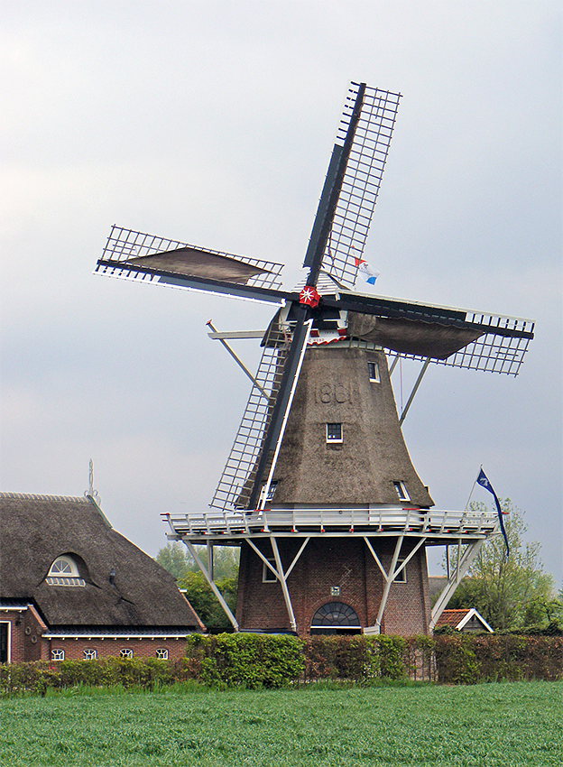 Molen 03226 De Hond (Paesens / Paezens), Martin E. van Doornik (13-5-2017) | Database Nederlandse molens