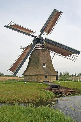 Molen 10248 Ypey Mole / Ypeymûne (Rijperkerk / Ryptsjerk), Ton Koorevaar (29-05-2010) | Database Nederlandse molens