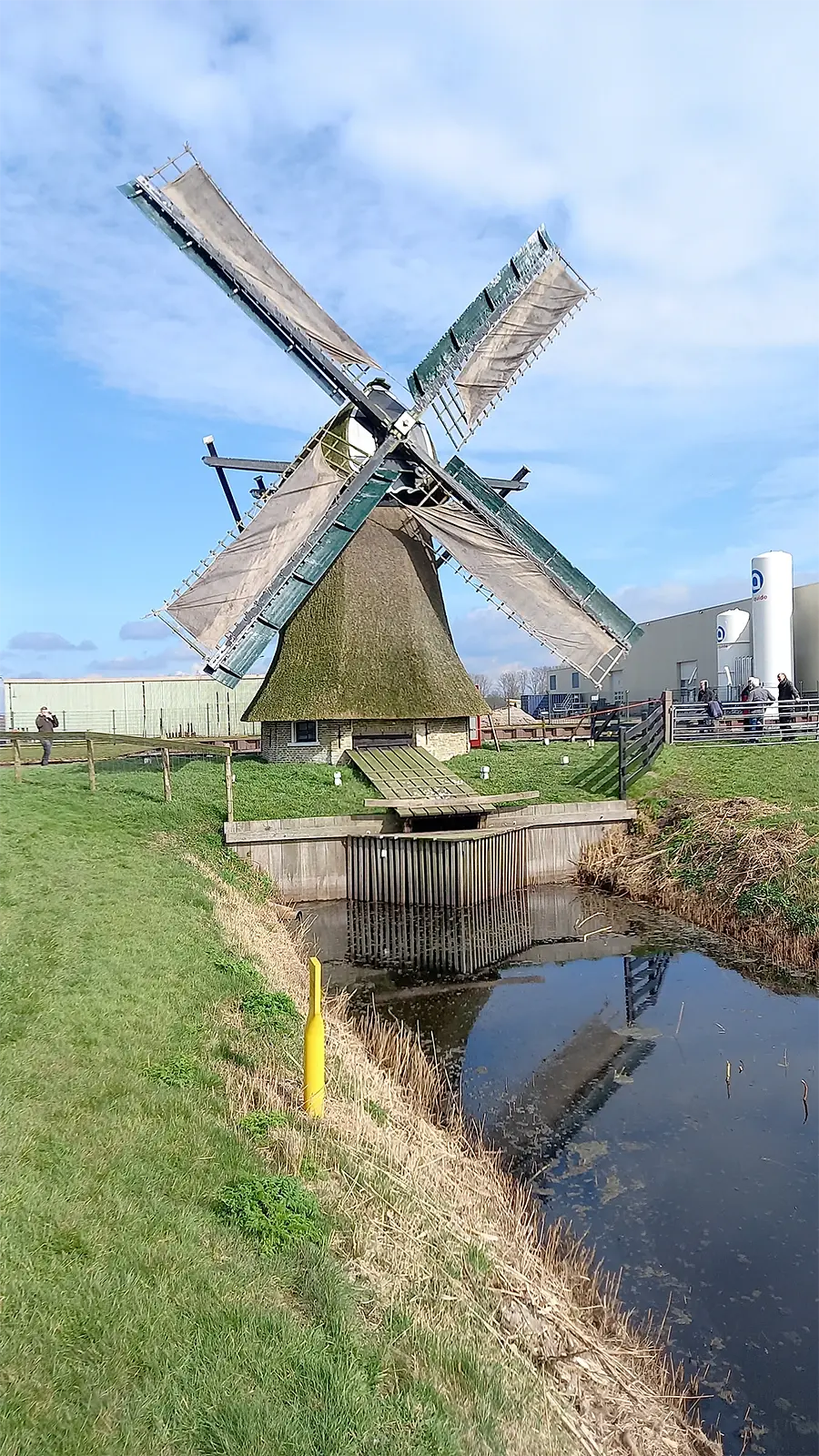 Molen 03289 De Skarrenmoune (Scharsterbrug / Skarsterbrêge), Ricardo Hemme (18-3-2023) | Database Nederlandse molens