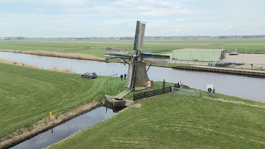 4, Molen 03289 De Skarrenmoune (Scharsterbrug / Skarsterbrêge), Vincent Mepschen (18-03-2023) | Database Nederlandse molens