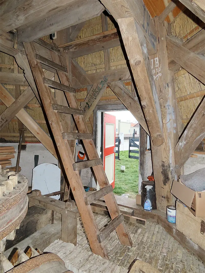 5, Molen 03289 De Skarrenmoune (Scharsterbrug / Skarsterbrêge), Vincent Mepschen (18-03-2023) | Database Nederlandse molens