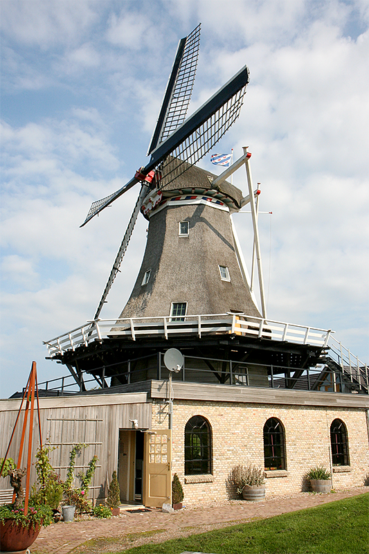 Molen 03013 De Korenaar (Sexbierum / Seisbierrum), Ronald Bakker (11-9-2017) | Database Nederlandse molens