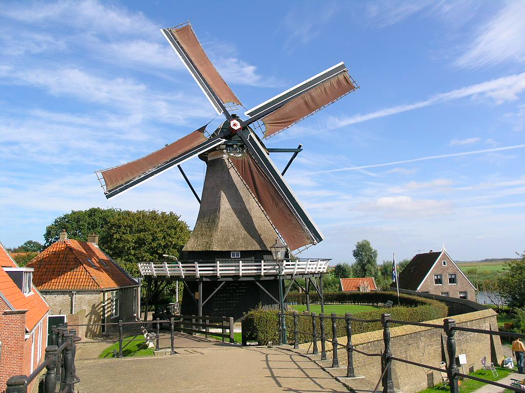 1, Molen 03684 De Korenmolen / De Kaai (Sleat / Sloten), Willem Jans (15-9-2007) | Database Nederlandse molens