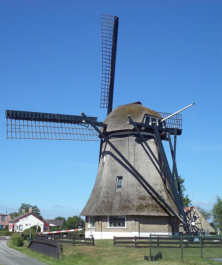 2, Molen 01454 De Hersteller (Sintjohannesga / Sint-Jânsgea), Ronald Bakker (14-6-2018) | Database Nederlandse molens