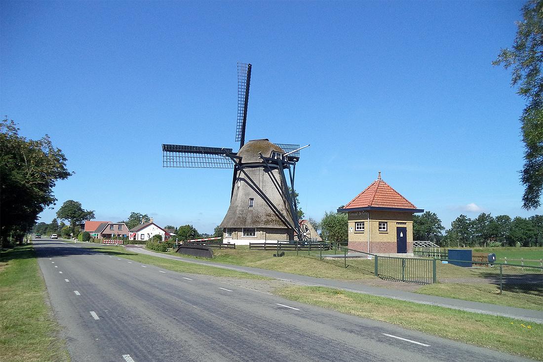 3, Molen 01454 De Hersteller (Sintjohannesga / Sint-Jânsgea), Ronald Bakker (14-6-2018) | Database Nederlandse molens