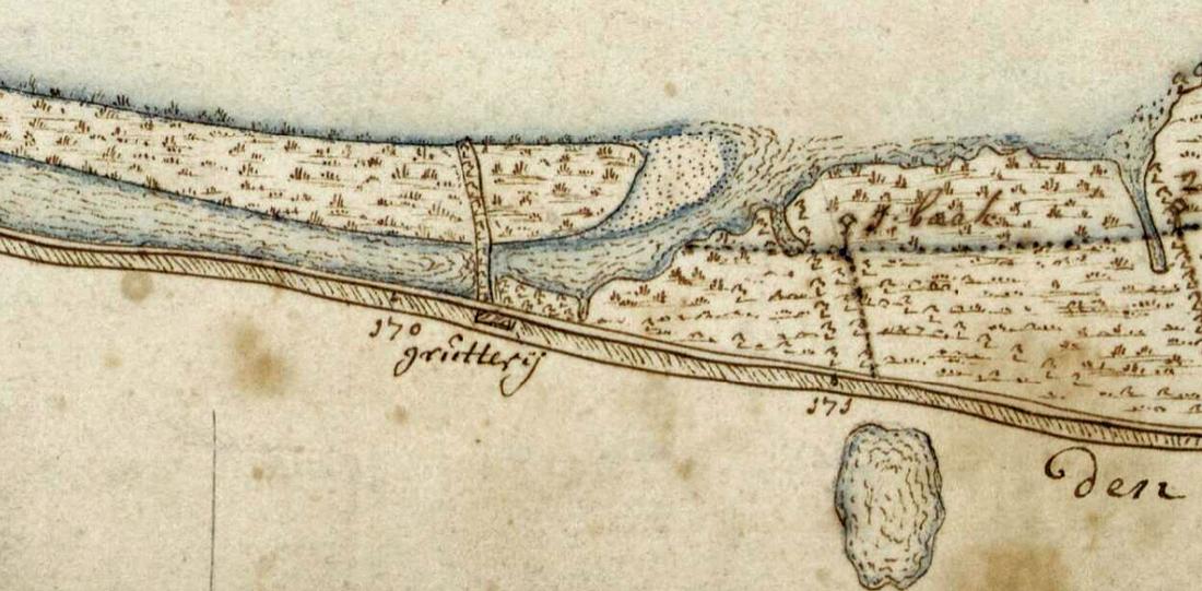 Molen 15845 Grutmolen van Jan Heijnis (Nieuw-Lekkerland), Collectie Nationaal Archief:
Niet geteekend doch waarschijnlijk van Bolstra. Dirk Klinkenberg Ca. 1754 - 1755 | Database Nederlandse molens