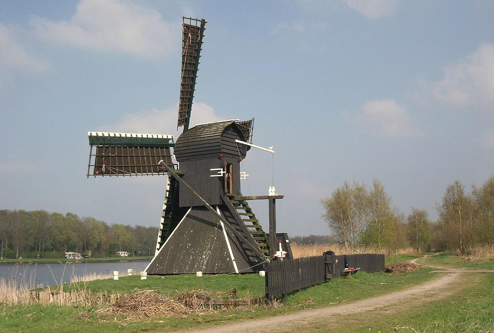 6, Molen 12591 De Himriksmole of De Groene Ster (Tietjerk / Tytsjerk), Mats Faber (2-7-2012). | Database Nederlandse molens