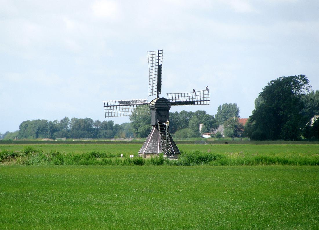 3, Molen 03188 Teatlum / Duivenhok (Tzum / Tsjom), Piet Glasbergen (8-7-2018) | Database Nederlandse molens
