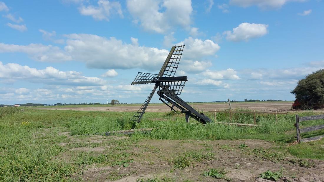 1, Molen 10061 De Zandpoel / Sânpoel (Wijckel / Wikel), Pieter Zuijkerbuijk (3-9-2018) | Database Nederlandse molens