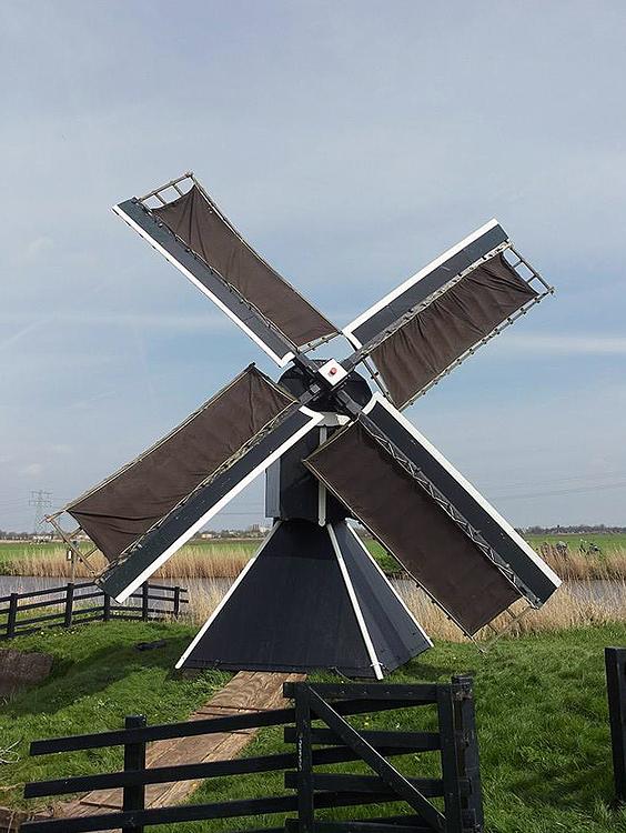 Molen 10679 Kramers Mole (Goutum), Wouter Bakker (13-4-2014). | Database Nederlandse molens
