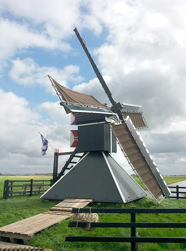 Molen 10678 Hooglandmole (Goutum), Wouter Bakker (13-4-2014) | Database Nederlandse molens