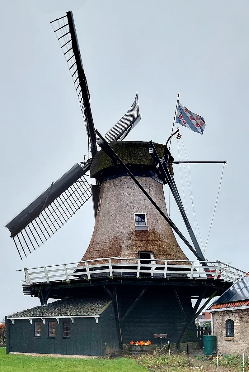 2, Molen 01431 De Onderneming (Witmarsum / Wytmarsum), Tony Hop (27-11-2022) | Database Nederlandse molens
