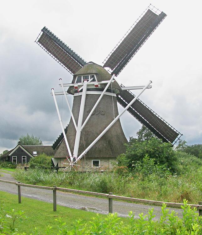 2, Molen 03856 De Gooijer (Wolvega), Kees Vanger (16-8-2014) | Database Nederlandse molens