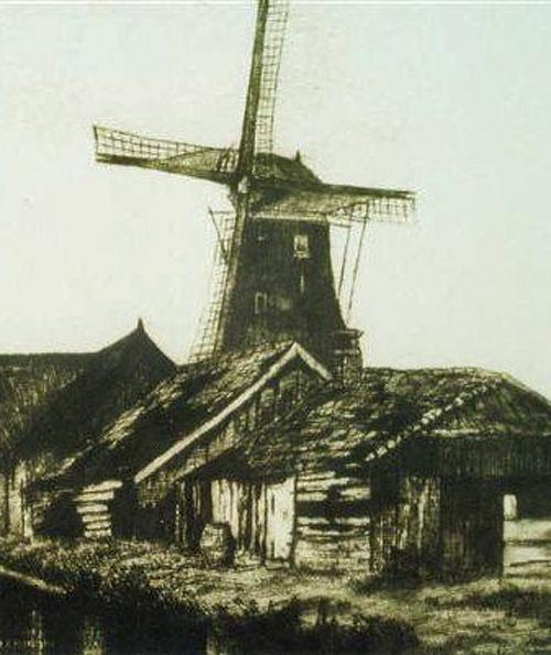 Molen 00687 b De Tulp (Assen), deel van grotere foto collectie M. Walters | Database Nederlandse molens