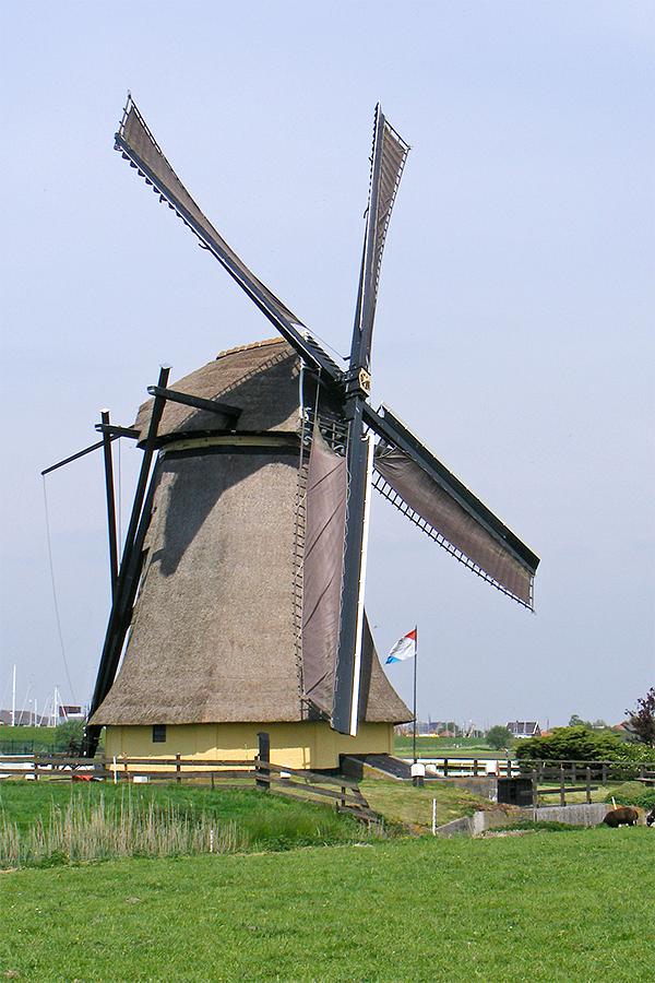 Molen 03164 De Nijlânnermolen (Workum / Warkum), Martin E. van Doornik (12-5-2018) | Database Nederlandse molens