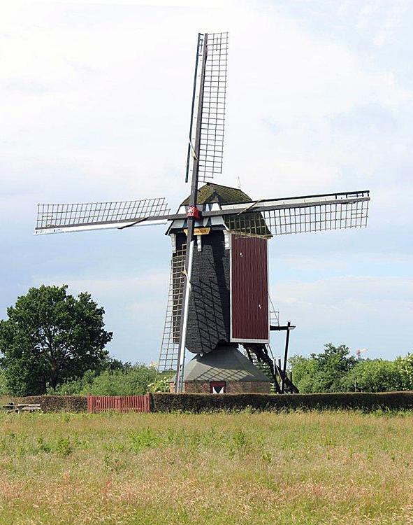 2, Molen 12393 De Maasmolen (Nederasselt), Frits Kruishaar (9-6-2012). | Database Nederlandse molens