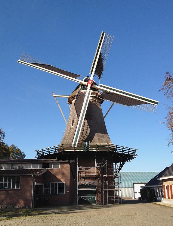 Molen 01245 De Hoop (Oldebroek), Jaïr van den Broek (28-10-2014). | Database Nederlandse molens