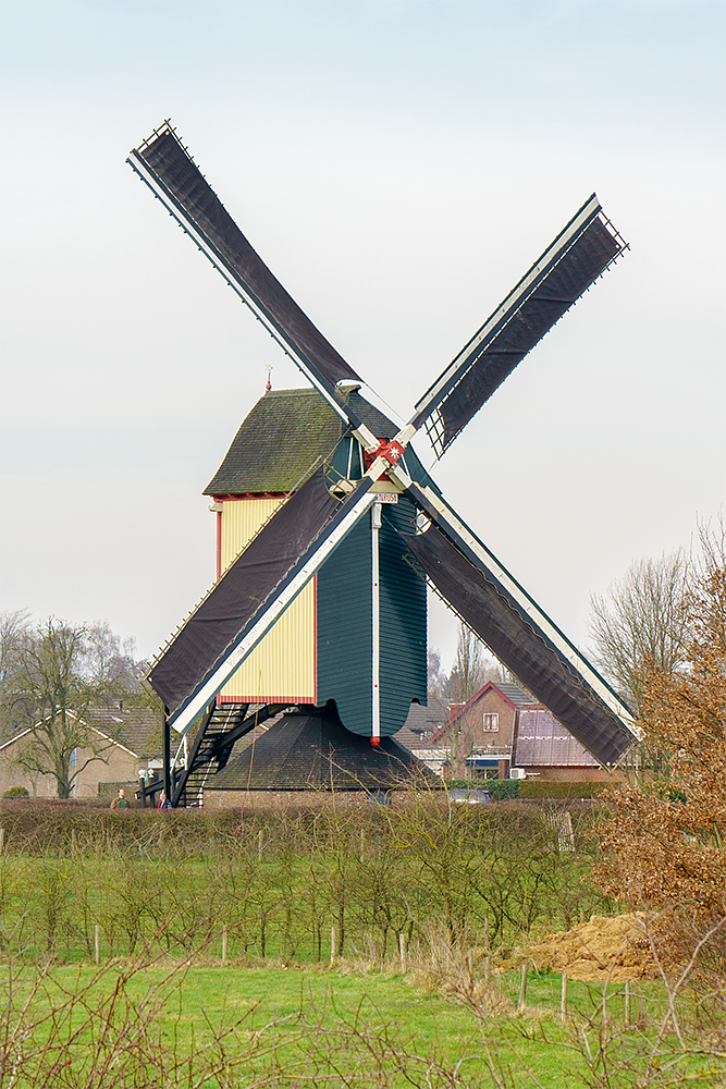Molen 12349 Zeldenrust (Overasselt), Marcel van Nies (17-2-2018) | Database Nederlandse molens