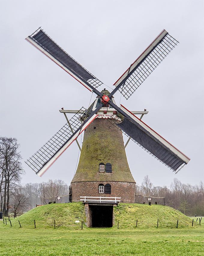Molen 00903 De Piepermolen (Rekken), Marcel van Nies (4-1-2020) | Database Nederlandse molens