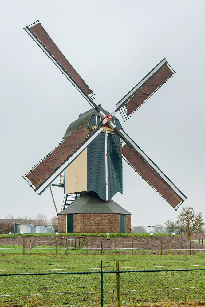 Molen 01777 bis Nieuw Leven (Valburg), Marcel van Nies (20-12-2017) | Database Nederlandse molens