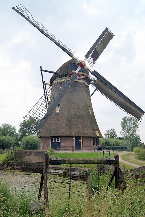 Molen 00846 (poldermolen) (Waardenburg), Riet van Drie (29-6-2016) | Database Nederlandse molens