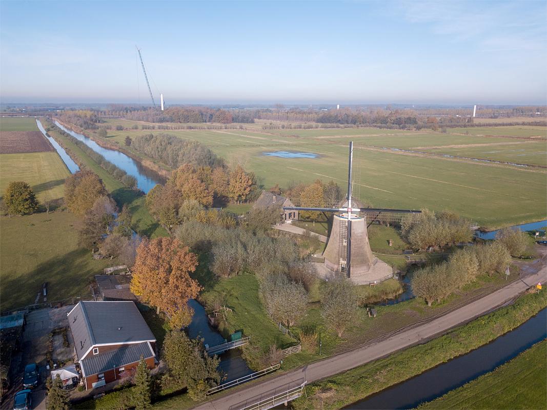 5, Molen 00846 (poldermolen) (Waardenburg), Henk ten Bos (17-11-2019) | Database Nederlandse molens