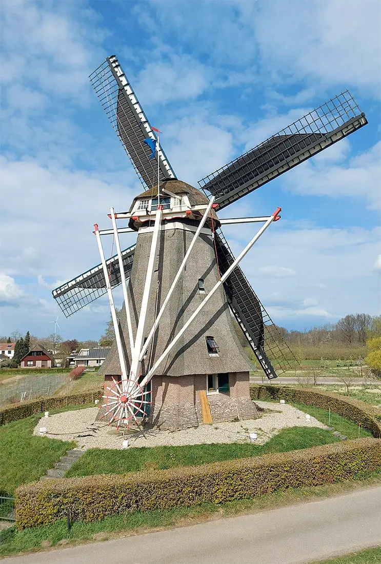 3, Molen 01545 (Naamloos) (Waardenburg), Jesse Bergquist (2-4-2022) | Database Nederlandse molens
