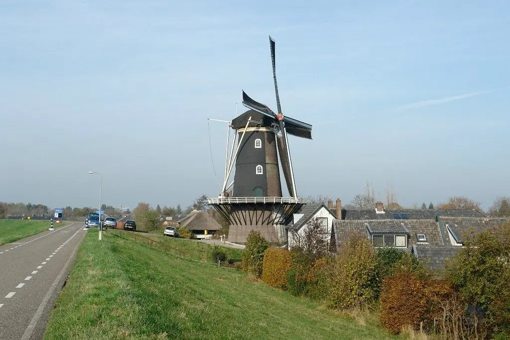 1, Molen 00844 bis De Blauwe Reiger (Haaften), Frits Kruishaar (12-11-2011) | Database Nederlandse molens