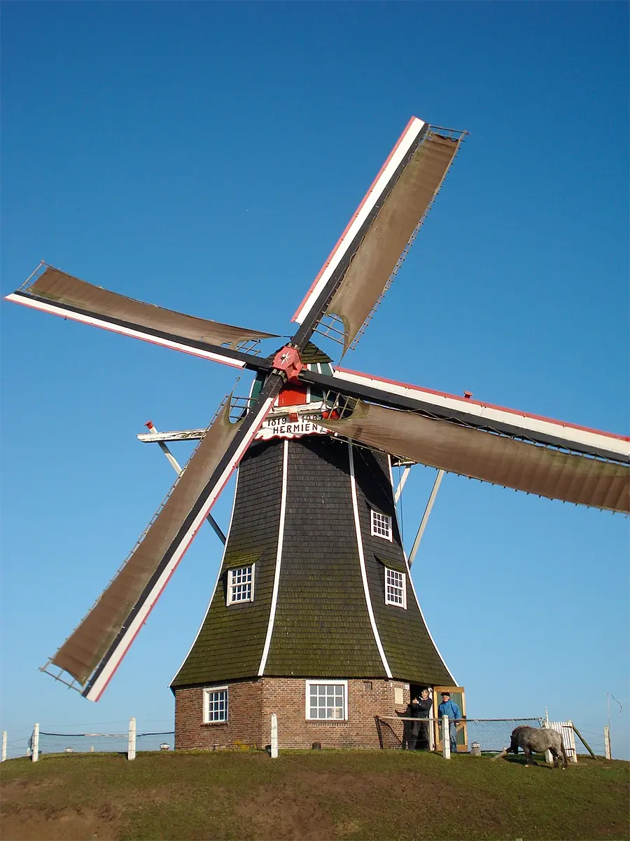 Molen 00879 Hermien (Harreveld), Chiel Lankveld (8-11-2008) | Database Nederlandse molens