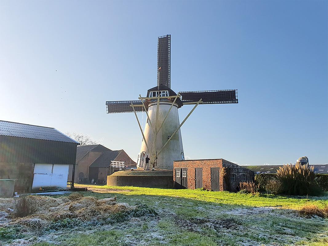 4, Molen 02478 Vento Vivimus (Hurwenen), Pieter Zuijkerbuijk (30-11-2019) | Database Nederlandse molens