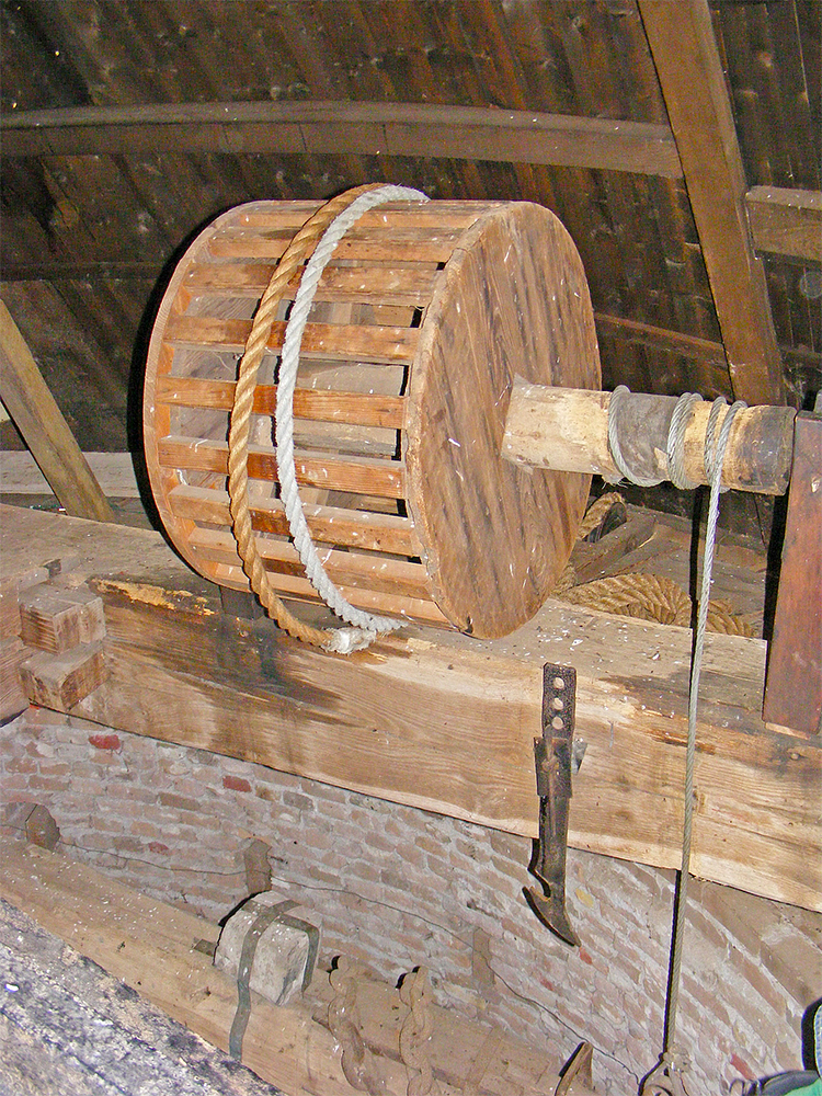 7, Molen 04202 De Duffelt (Kekerdom), Martin E. van Doornik (14-10-2017)De vangtrommel. | Database Nederlandse molens