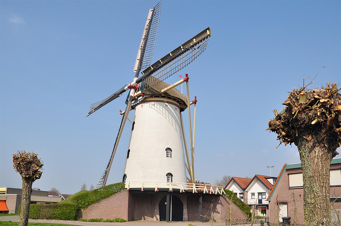 1, Molen 02831 Tolhuys Coornmolen (Lobith),  L.A. van der Meijden (9-4-2015) | Database Nederlandse molens