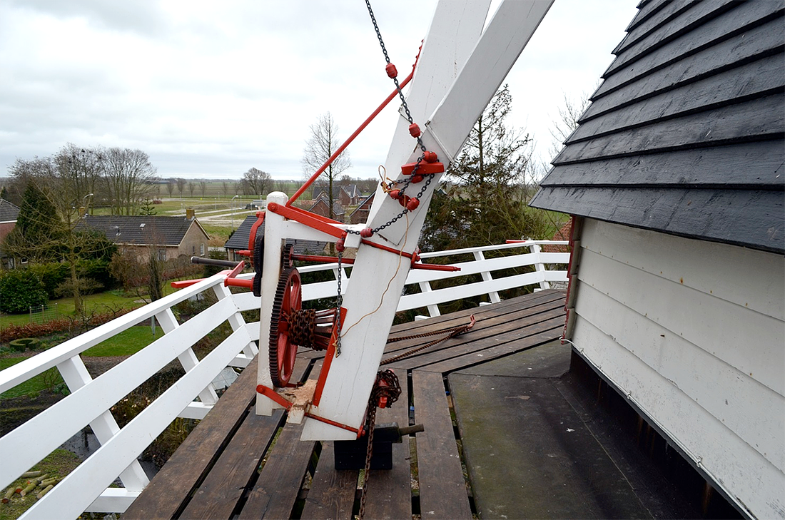 6, Molen 00448 De Stormvogel (Loppersum), Rob Hoving (18-3-2012) | Database Nederlandse molens