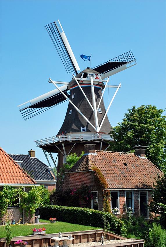 2, Molen 00482 Hollands Welvaart (Mensingeweer), Martijn Scholtens (28-6-2009) | Database Nederlandse molens