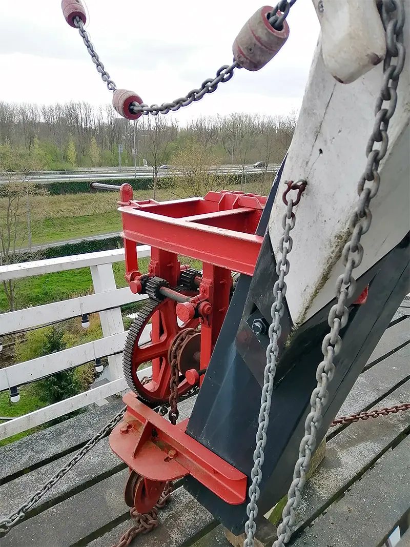 7, Molen 00434 Wilhelmina (Noorderhoogebrug), Lukas Vandael (9-4-2022) | Database Nederlandse molens
