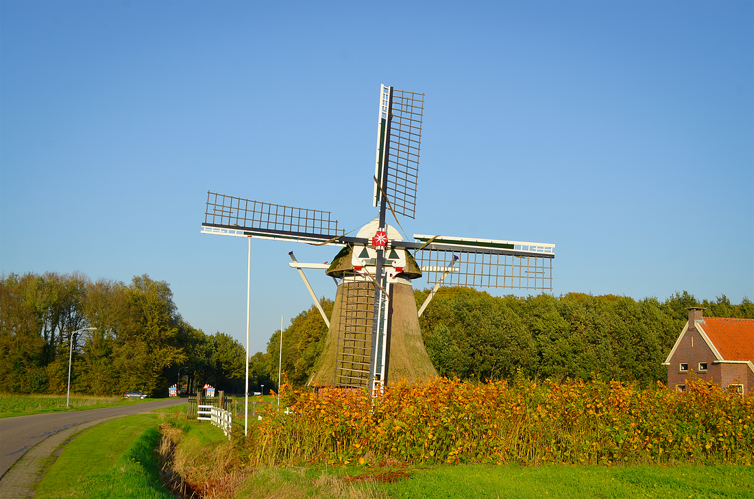 2, Molen 00545 Fraeylemamolen (Slochteren), Bas Juk (15-10-2017) | Database Nederlandse molens