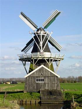 2, Molen 10282 Bovenrijge (Ten Boer), Harmannus Noot (10-06-2006). | Database Nederlandse molens