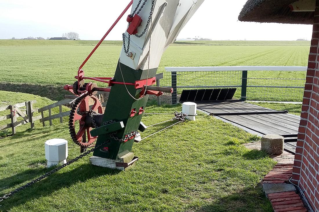 7, Molen 06417 Goliath (Eemshaven), Coen Manche (23-3-2019) | Database Nederlandse molens